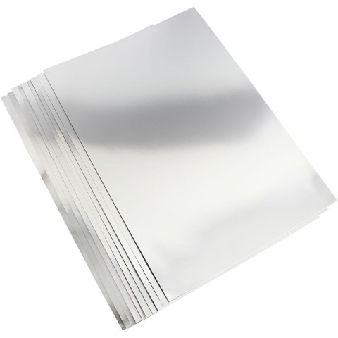Karton Metaliczny A2 280g 10ark. Srebrny Karton Metaliczny A2 280g 10ark. Srebrny