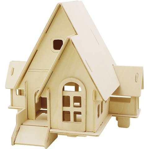 Puzzle 3D drewniane Domek 1 Puzzle 3D drewniane Domek 1