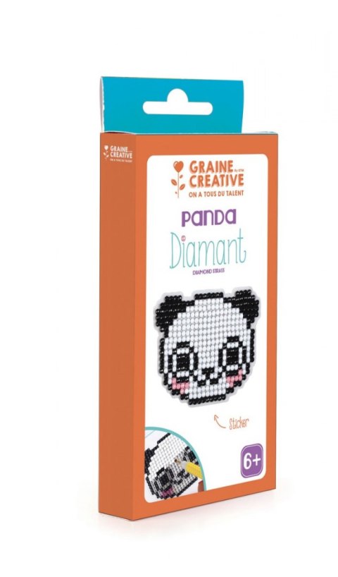Naklejka Diamentowa Mozaika Panda Naklejka Diamentowa Mozaika Panda