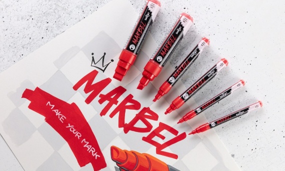 MARBEL – Twój Marker Kreatywności w 50 kolorach
